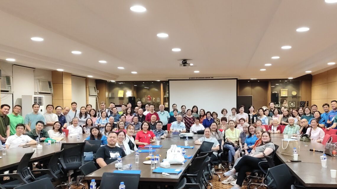 Group photo of attendees at the May 2025 Monthly Meeting
