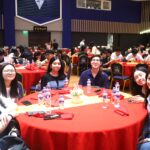 Group photo of SHS and College graduates at the welcome party