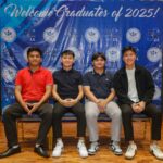 Group photo of SHS and College graduates at the welcome party