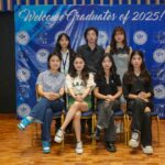 Group photo of SHS and College graduates at the welcome party