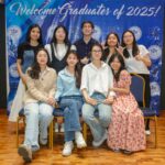 Group photo of SHS and College graduates at the welcome party