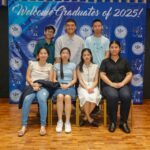 Group photo of SHS and College graduates at the welcome party