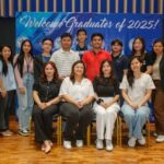 Group photo of SHS and College graduates at the welcome party