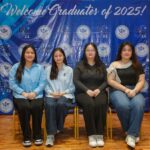 Group photo of SHS and College graduates at the welcome party