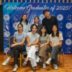 Group photo of SHS and College graduates at the welcome party