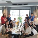 Alumni members sharing a meal during CKSCAA52 Vietnam Tour 2025