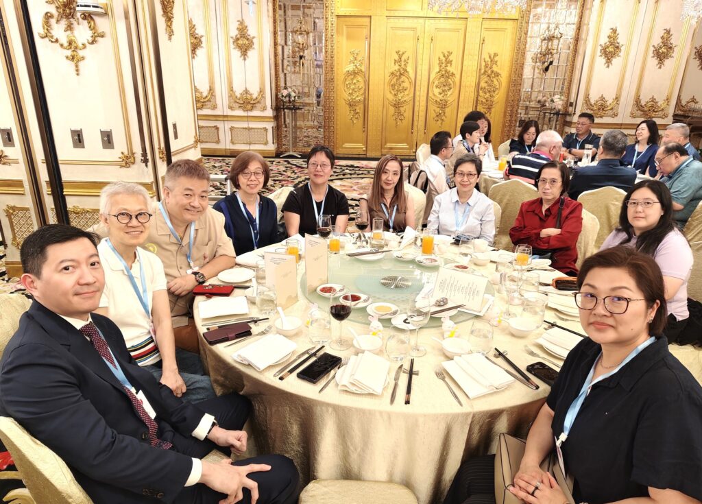 The induction ceremony was held at Hotel Alexandra in Hong Kong